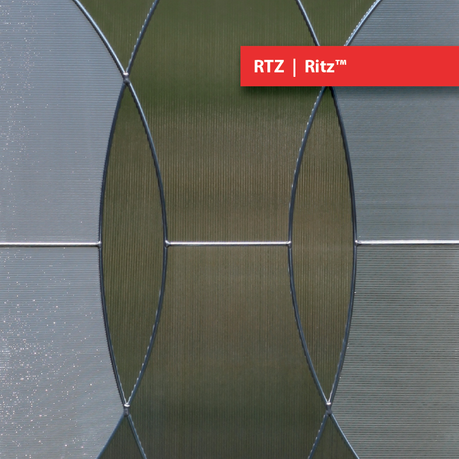 Apollo Building Products Door Glass Insert Ritz Doorlite Design RTZ